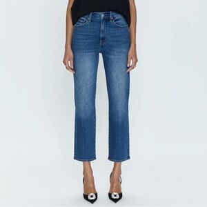 Pistola High Rise Straight Denim Jeans